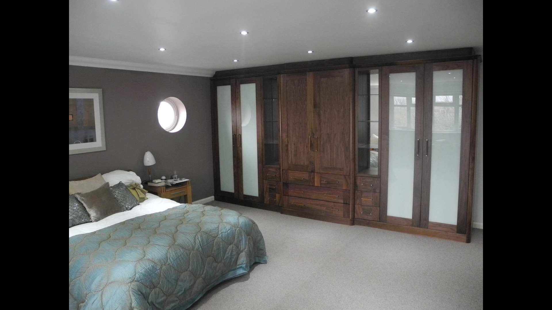 solid wood wardrobe